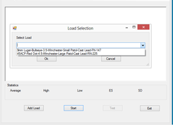 Select load data to track