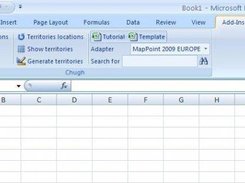 Chugh toolbar on Microsoft Excel