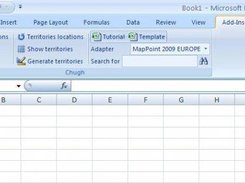 Chugh toolbar on Microsoft Excel