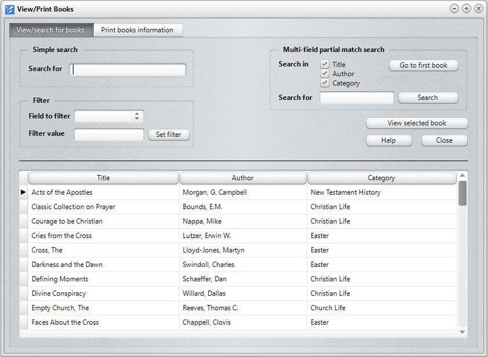Church Membership Directory (CMD) Screenshot 1