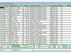 ChurchBook/DataBase Input for One Day Form 