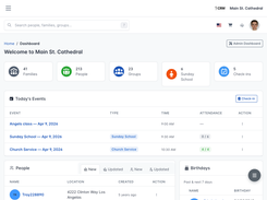 ChurchCRM Screenshot 1