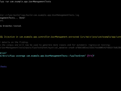 CI Fuzz Screenshot 1