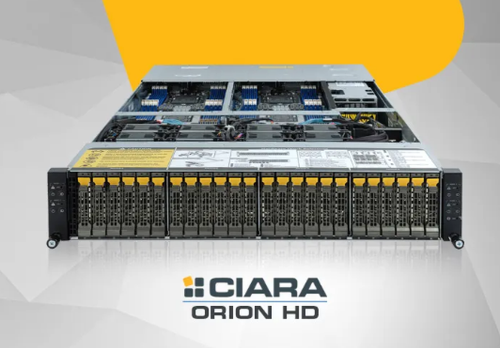 CIARA ORION High Density (HD) Server Screenshot 1