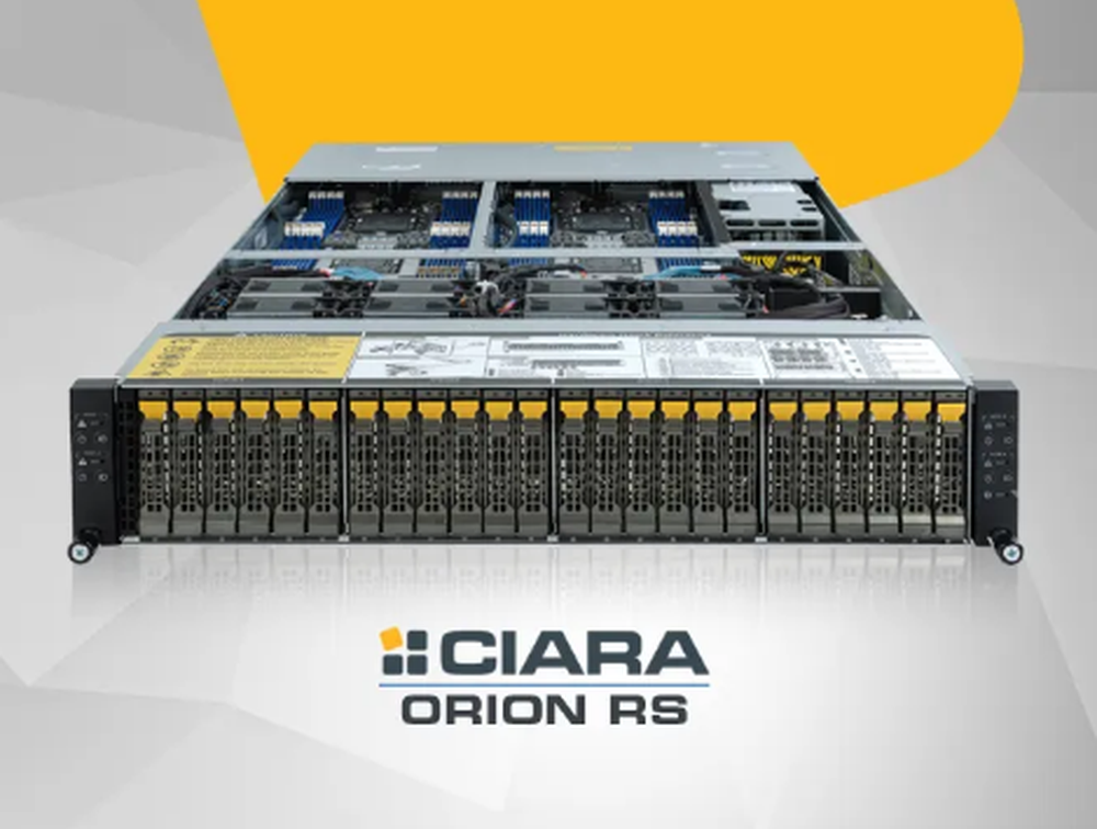 CIARA ORION Rack Server Screenshot 1