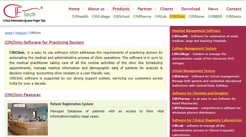 CiftClinic Screenshot 1