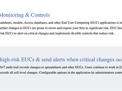 CIMCON EUC Change Management Screenshot 1