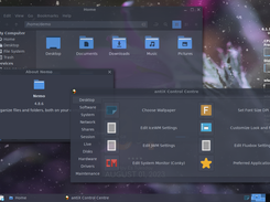 Nemo-Filemanager, antiX Control Centre