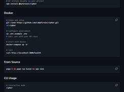 Cipher Screenshot 1