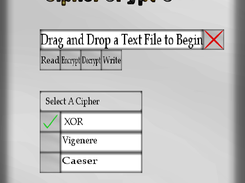 CipherCrypt C++ Screenshot 1