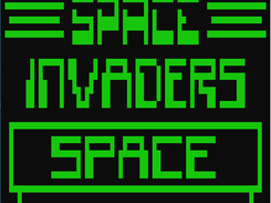 invaders intro screen