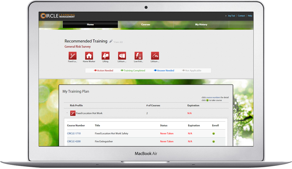Circle LMS Screenshot 1