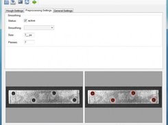 A Screenshot of the Pre-Processing Options.