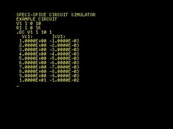 ZX Spectrum 48K: with new font shows variations of DC input voltage