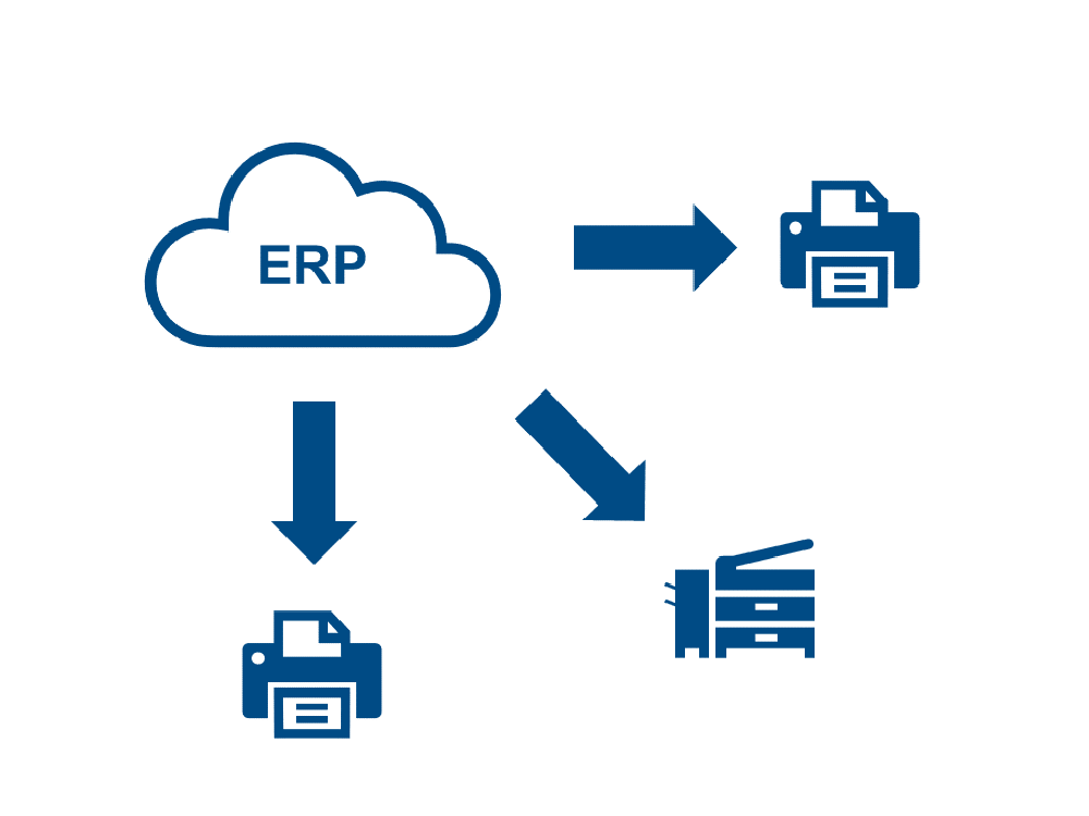 Cloud ERP To Printers