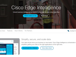 Cisco Edge Intelligence Screenshot 1