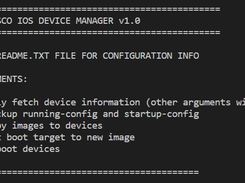 Cisco IOS Device Manager Screenshot 1