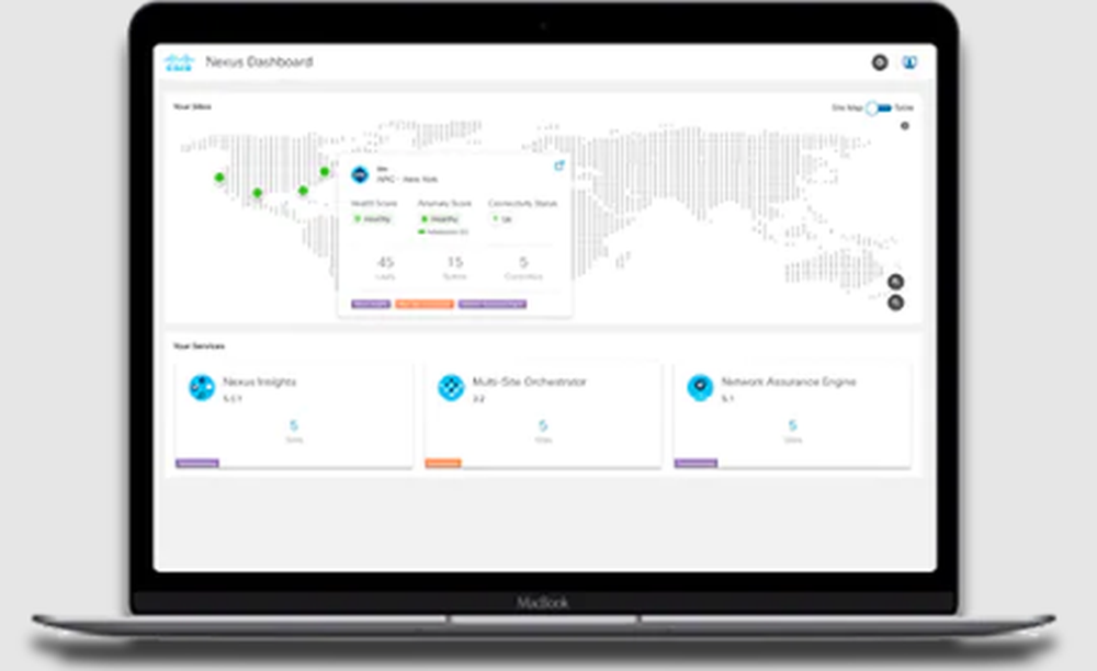 Cisco Nexus Dashboard Screenshot 1