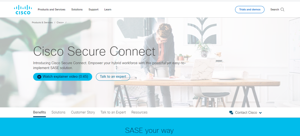 Cisco Secure Connect Screenshot 1