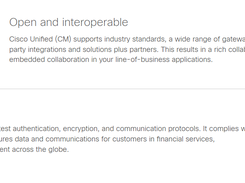 Cisco Unified Communications Manager Screenshot 1