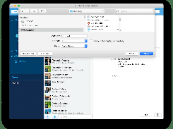 Export contacts