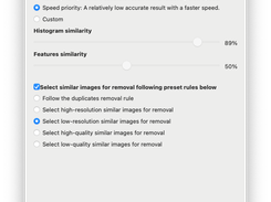 Customize similar image detection