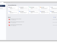 main interface