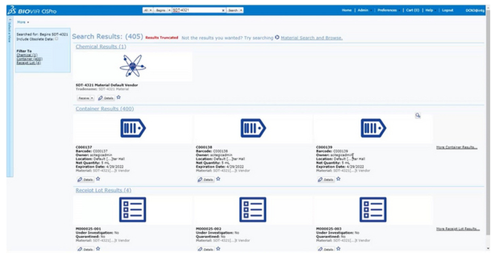 BIOVIA CISPro Screenshot 1