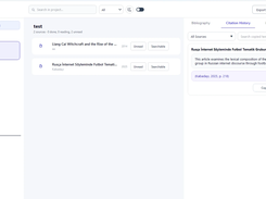 Keep copied excerpts linked to their sources with citation history, ready to revisit, cite, or reuse.