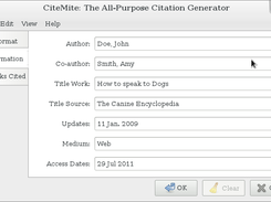 Enter information into query fields