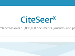 CiteSeerX Screenshot 1