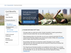 Citi Virtual Account Numbers Screenshot 1