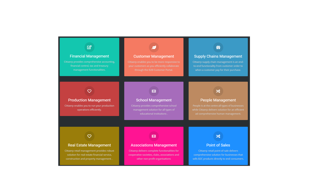 Cittaerp Screenshot 1