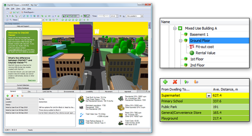 CityCAD Viewer Screenshot 1