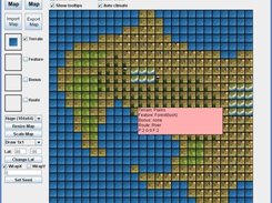 Here's a screenshot of my current map project.