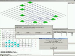 View of program working process.