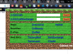 CivCraft Tool Screenshot 1