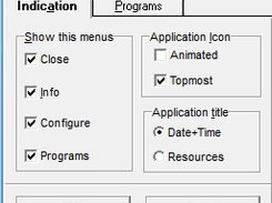 CkTool 1.2 Configure Dialog