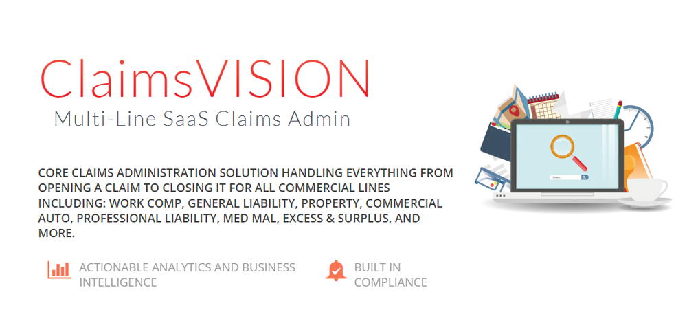 ClaimsVISION Screenshot 1