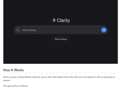 Clarity AI Screenshot 1