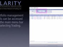 Clarity BidRate Alternative Trading System Screenshot 1