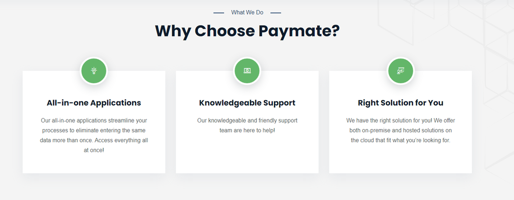 Paymate Software Screenshot 1