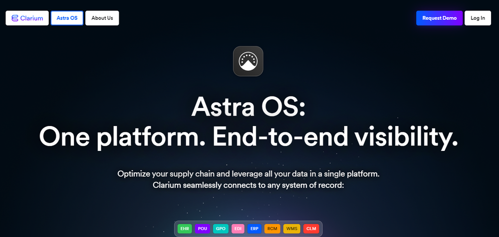 Clarium Astra OS Screenshot 1