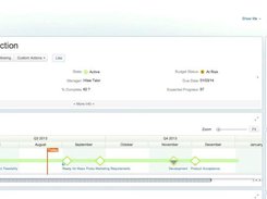 Clarizen Scheduling View