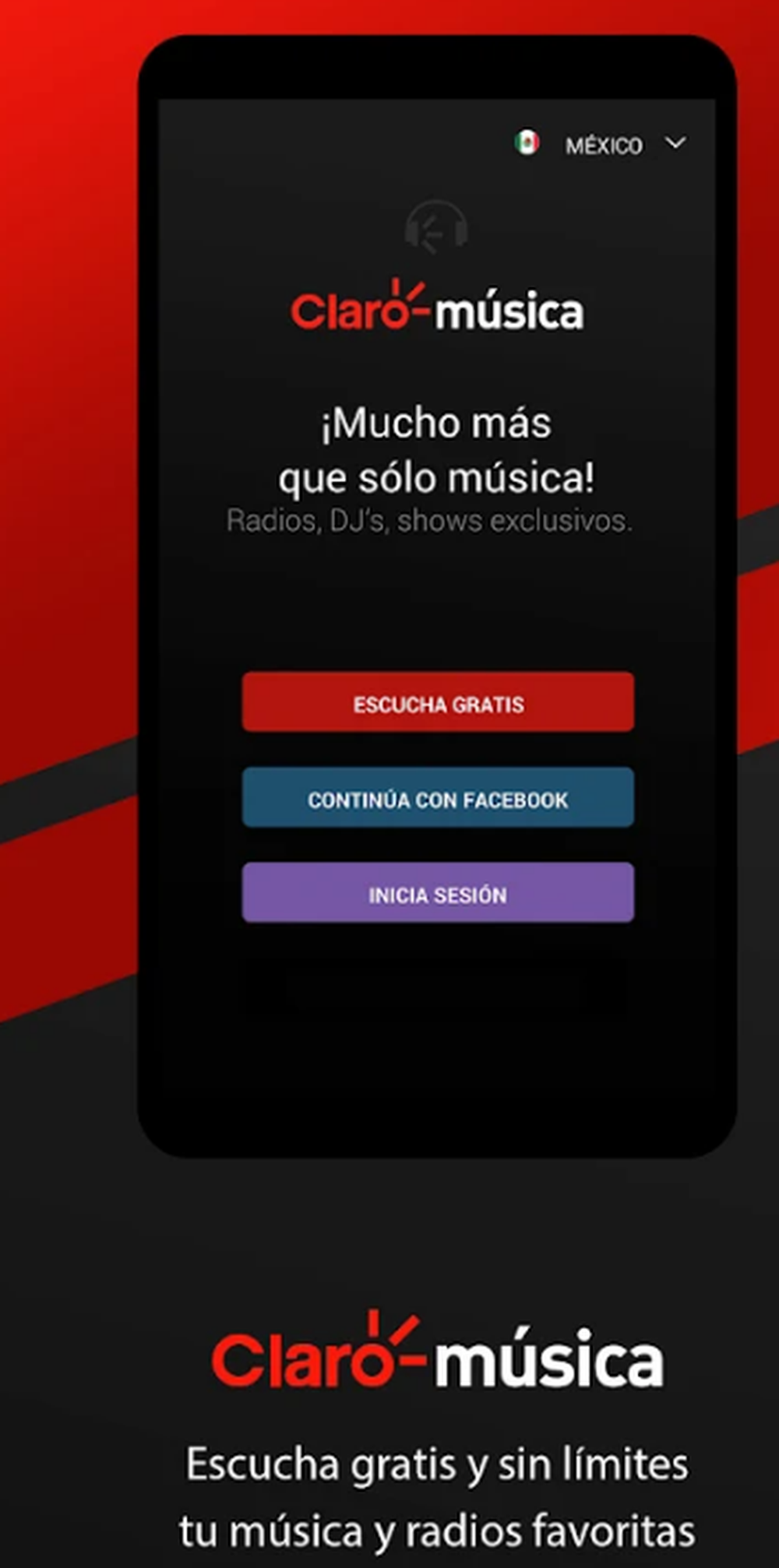 Claro Música Screenshot 1