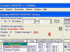 Class Mate Gradebook Screenshot 1