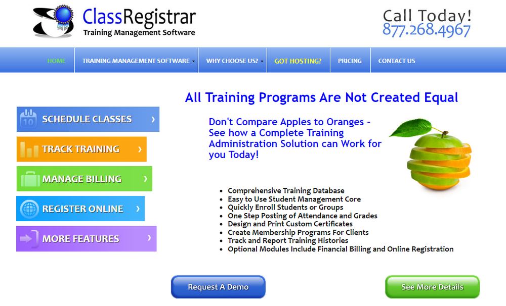 Class Registrar Screenshot 1