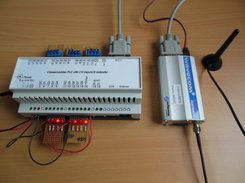 ClassicLadderPLC with GSM modem (on serial port)