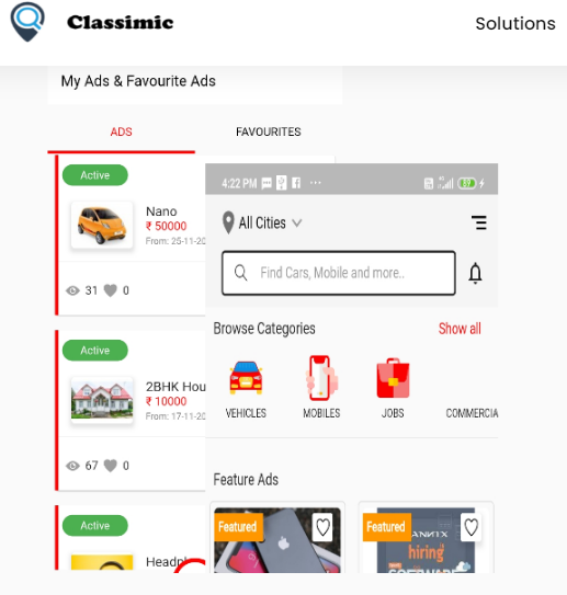 Classimic Screenshot 2