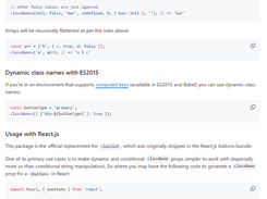 Classnames Screenshot 1